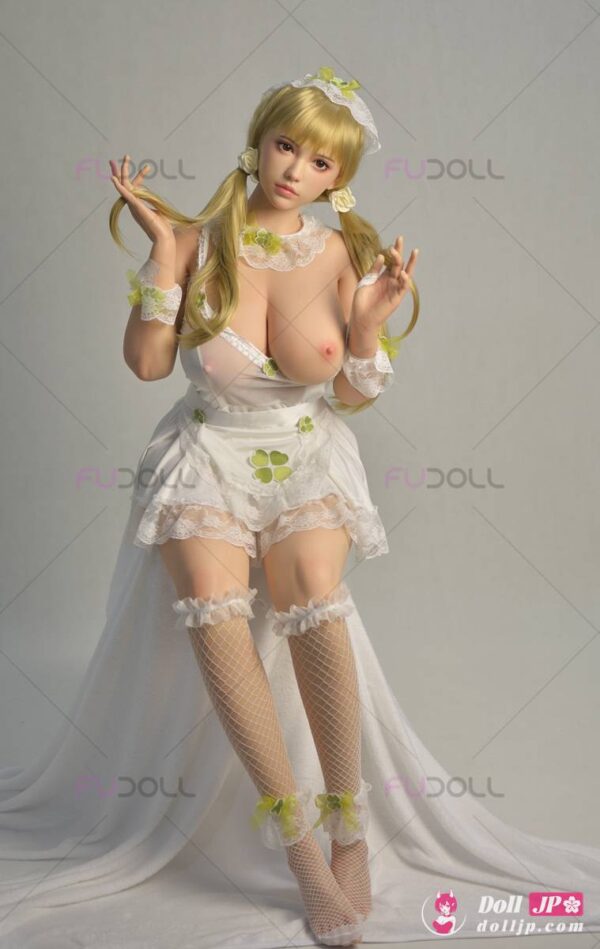 Blonde Silicone Sex Doll FUDoll 162cm F cup ROS-13