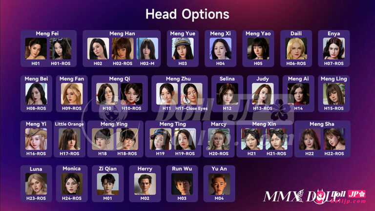 MMX Head Options Full List-jp-s