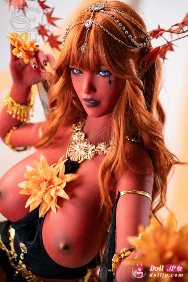 ELF-Halloween-Cosplay-Full-TPE-SE-Red-Luis-157cm-H-cup-45