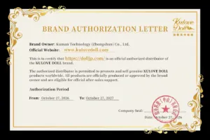 Kulove Doll DollJP authorization certificate
